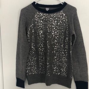 Sweater with sequins